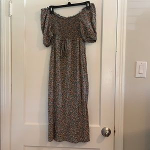 Long Floral Dress